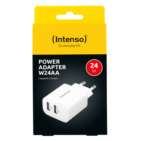 Intenso POWER ADAPTER 2XUSB-A/7802412 Universale Bianco AC Interno