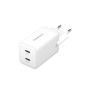 Intenso POWER ADAPTER 2XUSB-C GAN/7804012 Universale Bianco AC Ricarica rapida Interno