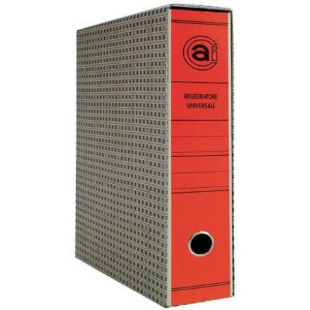 Brefiocart 0201101R raccoglitore ad anelli Rosso