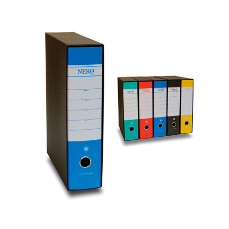 Brefiocart 0201150N raccoglitore ad anelli Nero