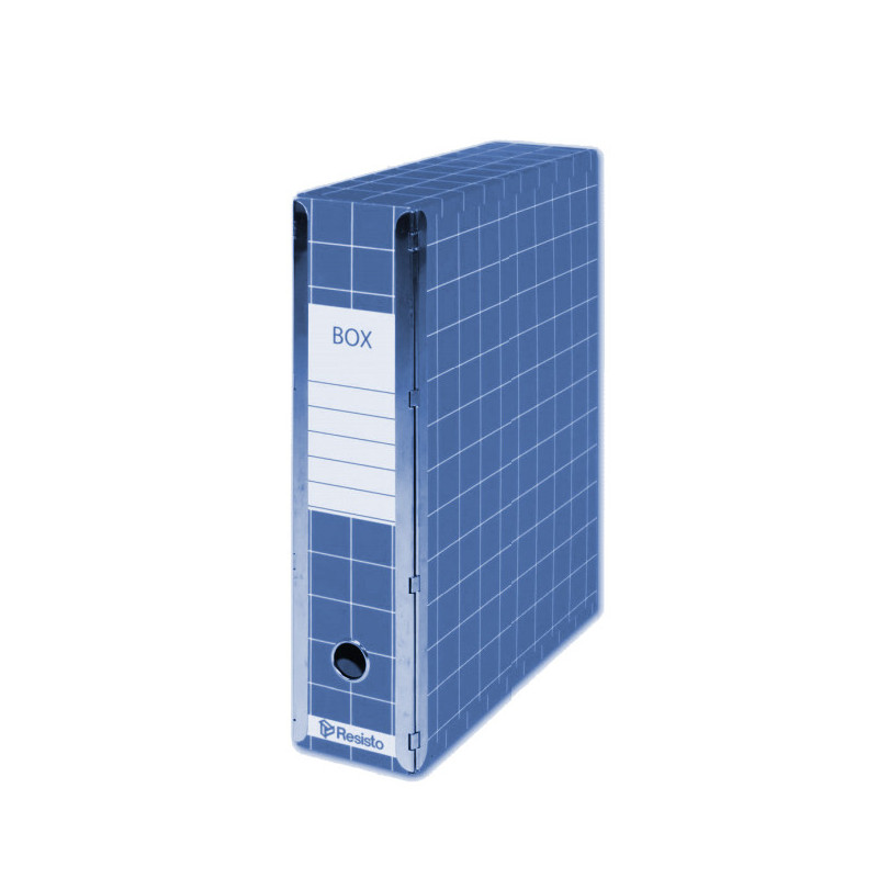Resisto RESX401 raccoglitore Blu Cartoncino, Legno