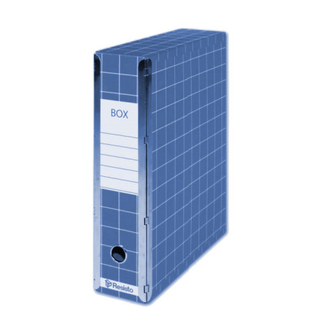 Resisto RESX401 raccoglitore Blu Cartoncino, Legno