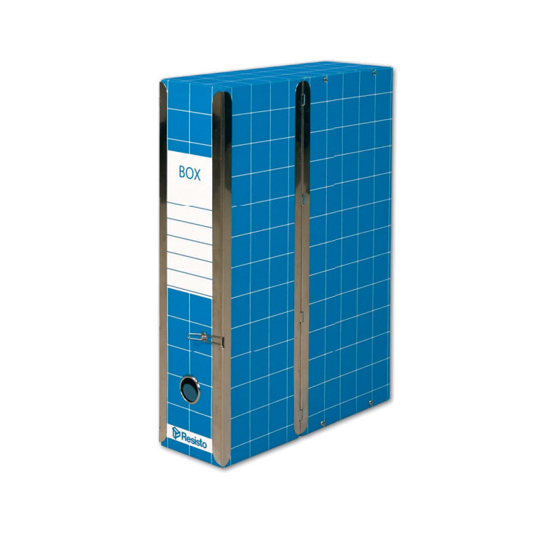 Resisto RESX101 raccoglitore Blu Cartoncino, Legno