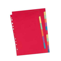 Elba 100204883 divisore Cartoncino Multicolore 6 pz