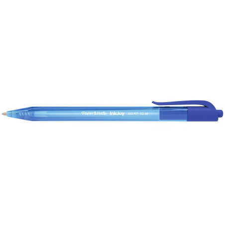 Papermate InkJoy 100 RT Blu Penna a sfera retrattile a clip Medio 20 pz