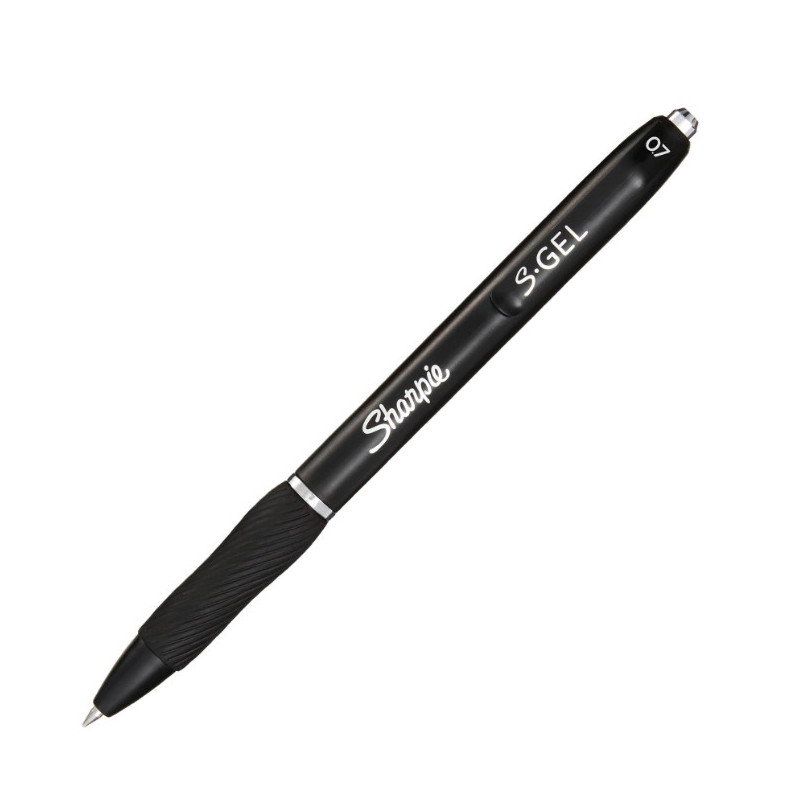 Sharpie S-Gel Penna in gel retrattile Nero 12 pz