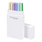 Tombow ABT-12P-2 marcatore Fine Blu, Verde, Grigio, Azzurro, Verde chiaro, Menta, Rosa, Viola, Giallo 12 pz