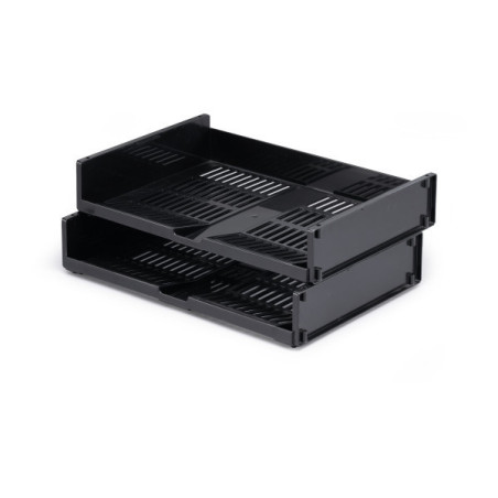 Durable 1700801058 vassoio da scrivania Polistirolo Nero