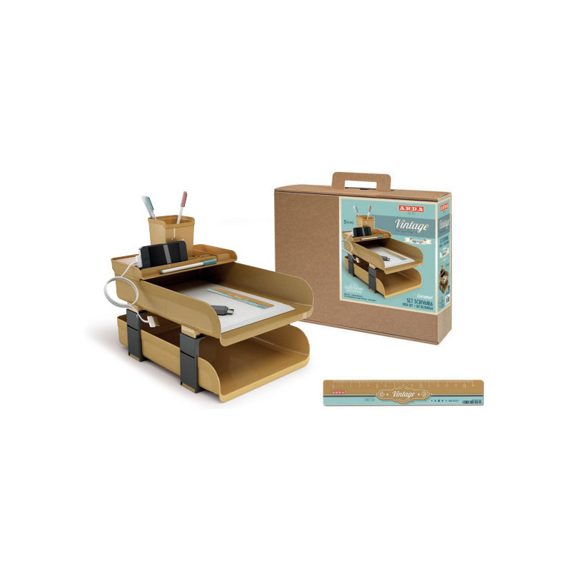 ARDA 830CA set di contenitori da scrivania 5 pz