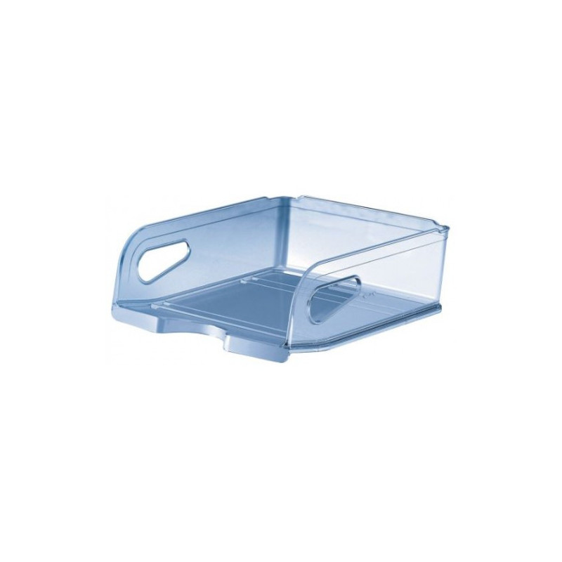 ARDA TR18MAXBL vassoio da scrivania Plastica Blu, Trasparente