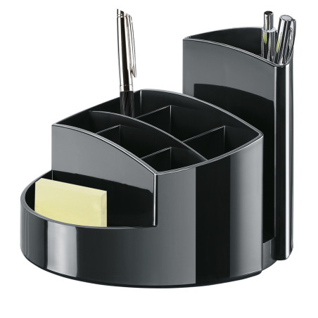 HAN RONDO portapenne Plastica, Polipropilene (PP) Nero