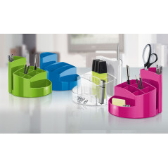 HAN RONDO portapenne Plastica, Polipropilene (PP) Nero