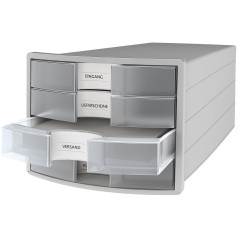 HAN IMPULS A4/C4 Plastica, Polistirolo Grigio, Translucent