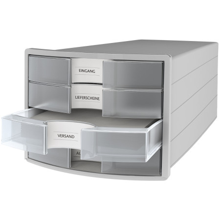 HAN IMPULS A4/C4 Plastica, Polistirolo Grigio, Translucent