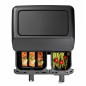 Hisense HAF2900D friggitrice Doppia 8,6 L Indipendente 1700 W Friggitrice ad aria calda Nero Hisense HAF2900D friggitrice Doppia 8,6 L Indipendente 1700 W Friggitrice ad aria calda Nero