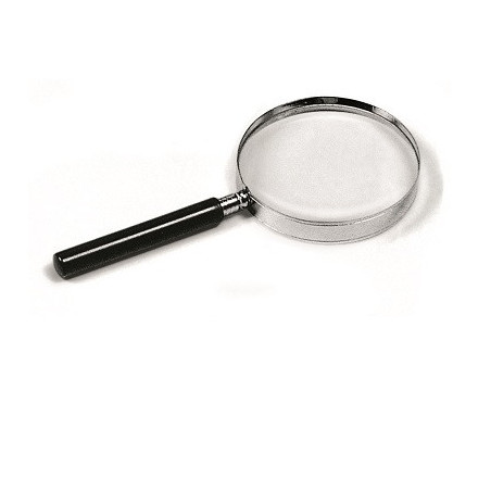 Lebez 1124 lente d'ingrandimento Nero, Acciaio inox