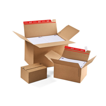 Colompac CP141.101 pacco Scatola da imballaggio Marrone 10 pz