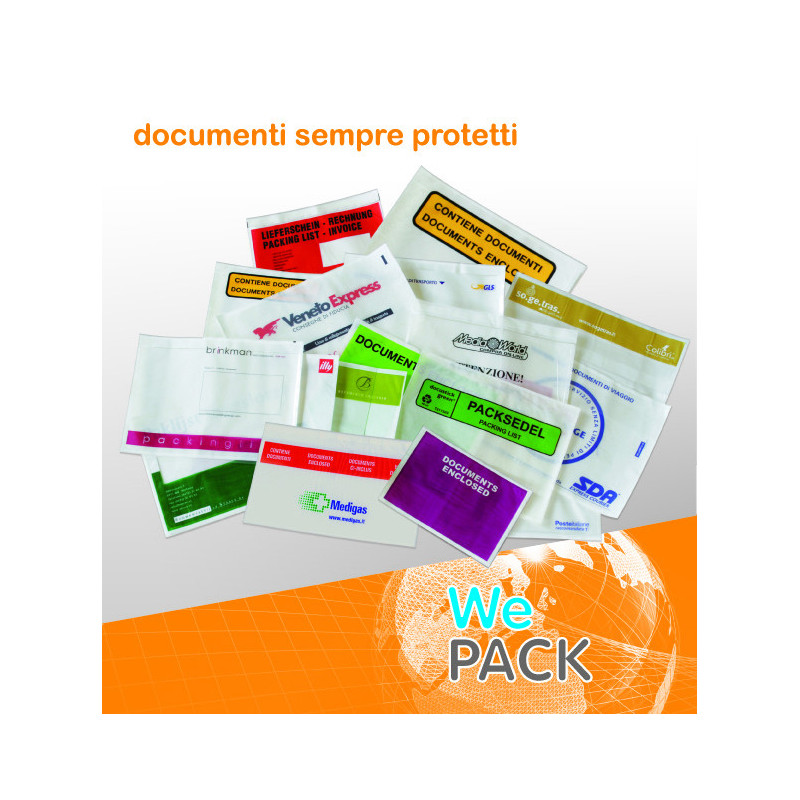 Willchip We PACK CF100 busta Trasparente 100 pz