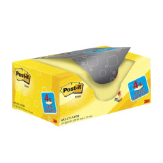Post-It 653-VP20 pouch autoadesiva Rettangolo Giallo 100 fogli Autoadesivo