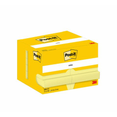 Post-It 7100290170 pouch autoadesiva Rettangolo Giallo 100 fogli Autoadesivo