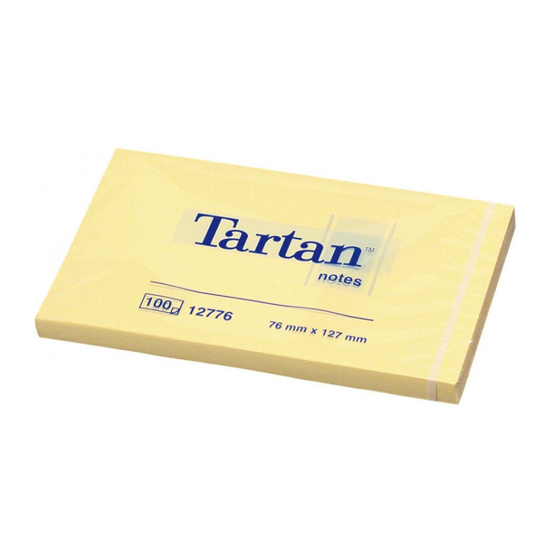 Post-It 12776 pouch autoadesiva Rettangolo Giallo 100 fogli Autoadesivo