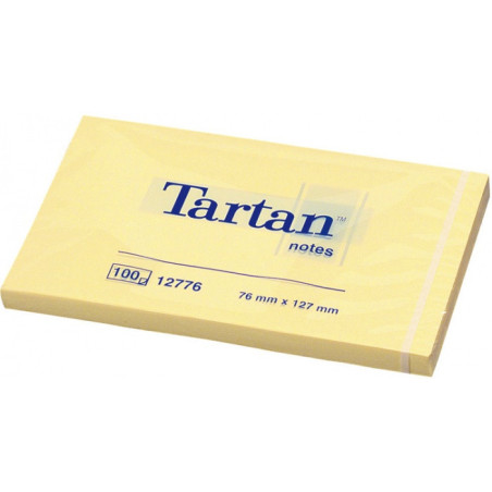 Post-It 12776 pouch autoadesiva Rettangolo Giallo 100 fogli Autoadesivo