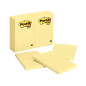 Post-It Notes, 4 in x 6 in, Canary Yellow, Lined, 12 Pads/Pack pouch autoadesiva Giallo 100 fogli Autoadesivo