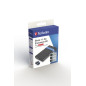 Verbatim Store'N'Go Enclosure Kit Box esterno HDD/SSD Nero, Blu 2.5" 53106