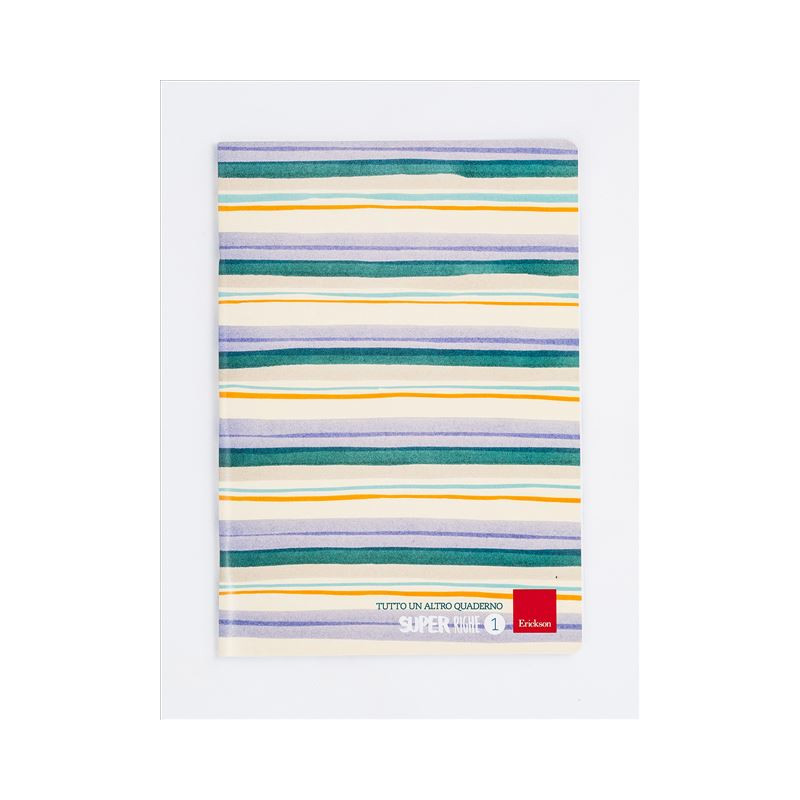 Erickson Super righe 1 quaderno per scrivere A4 76 fogli Multicolore