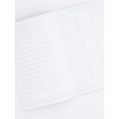 Erickson Super quadretti 2 quaderno per scrivere A4 76 fogli Multicolore