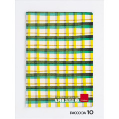 Erickson Super quadretti 2 quaderno per scrivere A4 76 fogli Multicolore