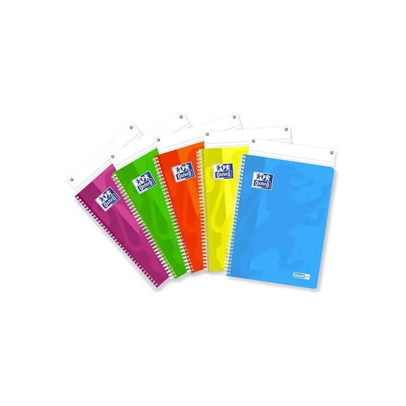 Oxford 400139395 quaderno per scrivere A4 120 fogli Colori assortiti