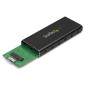 StarTech.com Box esterno SATA M.2 NGFF - USB 3.1 (10Gbps) con cavo USB-C SM21BMU31C3