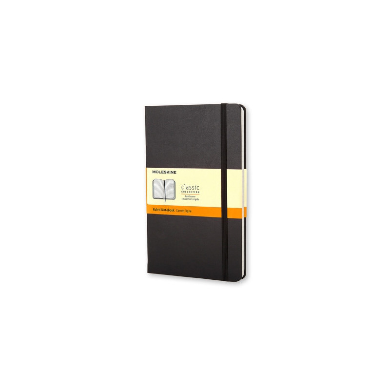 Moleskine Notizbuch Classic A5 Schwarz quaderno per scrivere Nero