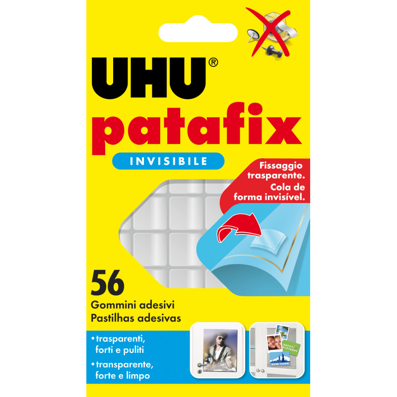 UHU Patafix Invisible 56 gommini adesivi