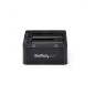 StarTech.com Docking Station USB 3.0 per doppio Hard Disk SSD / SATA da 2.5" / 3.5" con UASP SDOCK2U33