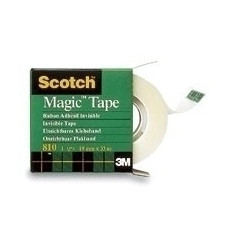 Scotch Magic Tape 810 66 m Fibra, Carta