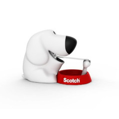 Scotch C31 dispenser nastro adesivo Nero, Rosso, Bianco