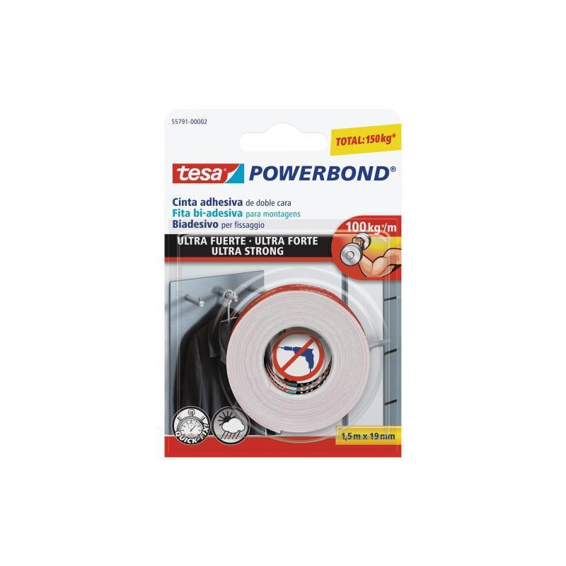 TESA Powerbond Ultra Strong 1,5 m