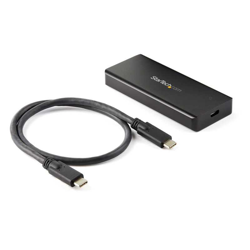 StarTech.com Enclosure SSD PCIe M.2 NVMe USB-C 10 Gbps - Custodia esterna robusta in alluminio M.2 PCIe M-Key Classif M2E1BRU31C