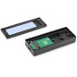 StarTech.com Enclosure SSD PCIe M.2 NVMe USB-C 10 Gbps - Custodia esterna robusta in alluminio M.2 PCIe M-Key Classif M2E1BRU31C