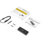 StarTech.com Enclosure SSD PCIe M.2 NVMe USB-C 10 Gbps - Custodia esterna robusta in alluminio M.2 PCIe M-Key Classif M2E1BRU31C