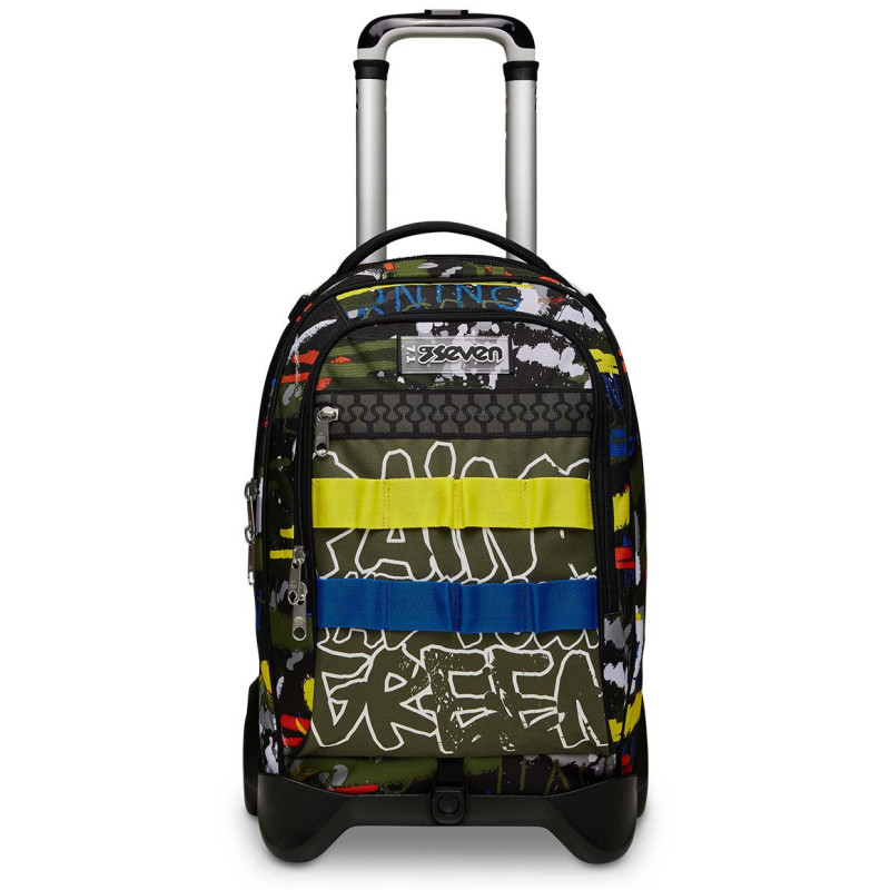 Seven 200102359-657 zaino Zaino scolastico Multicolore Poliestere