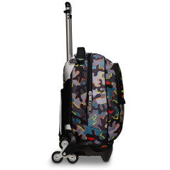 Seven 200102331-428 zaino Zaino scolastico Multicolore Poliestere