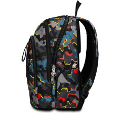 Seven 200102324-428 zaino Zaino scolastico Multicolore Poliestere
