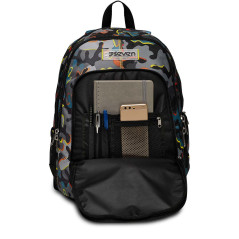 Seven 200102324-428 zaino Zaino scolastico Multicolore Poliestere