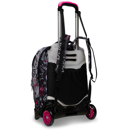 Seven 200102319-822 zaino Zaino scolastico Multicolore Poliestere