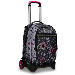 Seven 200102319-822 zaino Zaino scolastico Multicolore Poliestere