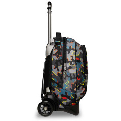 Seven 200102325-428 zaino Zaino scolastico Multicolore Poliestere