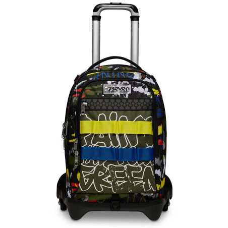 Seven 200102360-657 zaino Zaino scolastico Multicolore Poliestere
